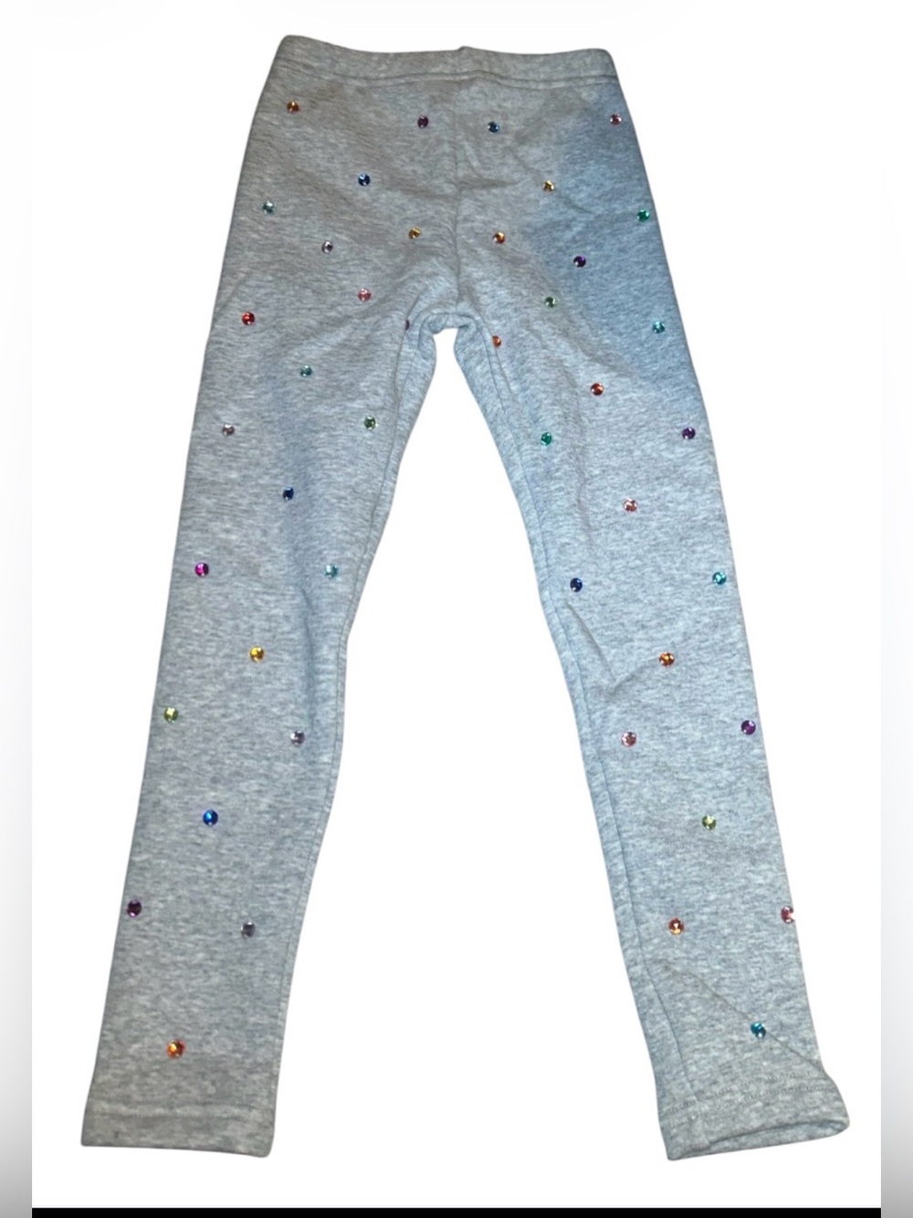Lola and the Boys HAPPY UNICORN RAINBOW GEM SET Grey Sweatshirt & Leggings Set - Picture 8 of 14